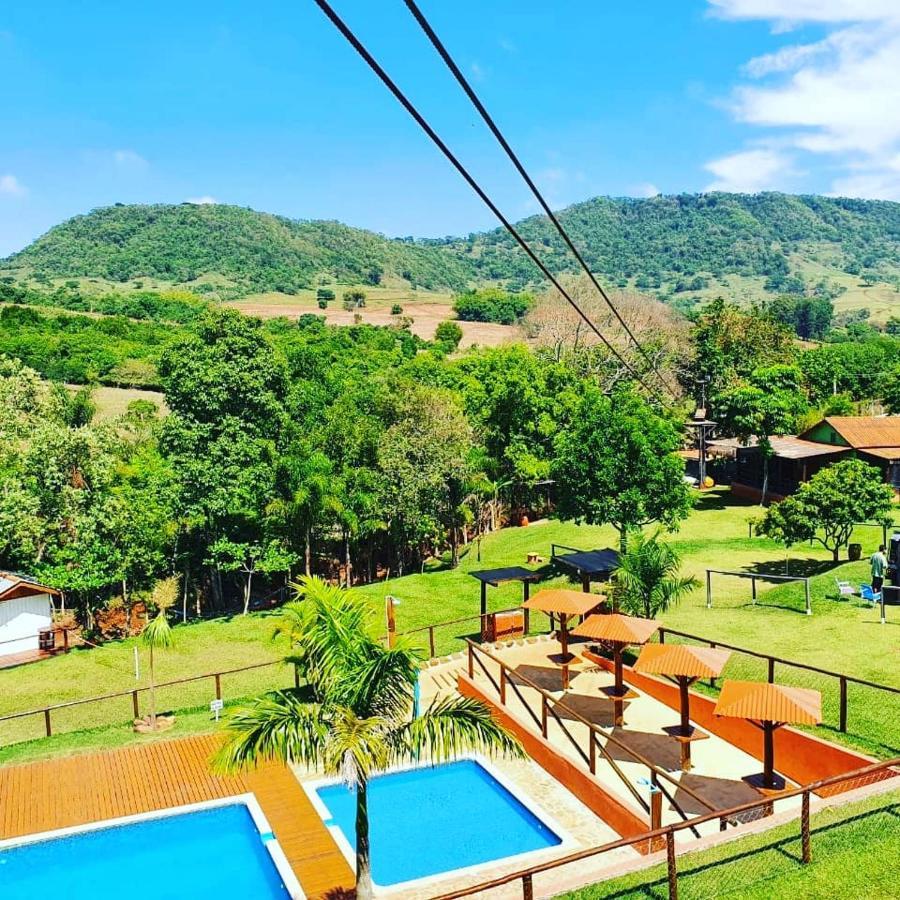 Cabana Hostel Sobrado Ecopark Águas de São Pedro Exterior foto