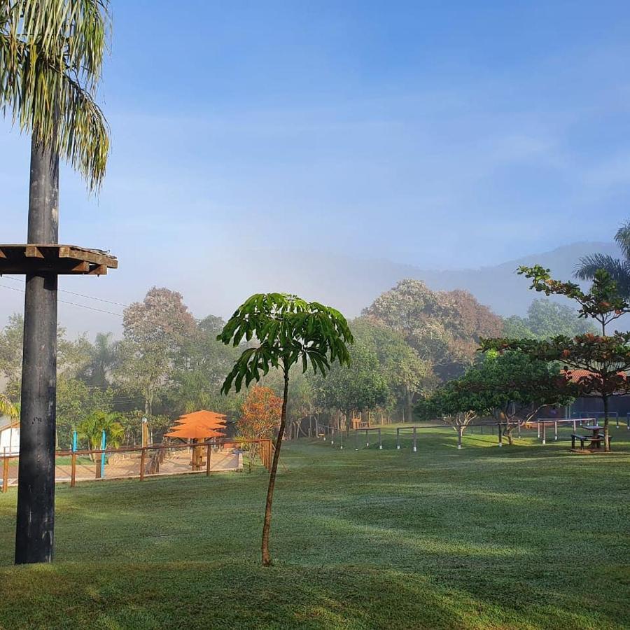 Cabana Hostel Sobrado Ecopark Águas de São Pedro Exterior foto